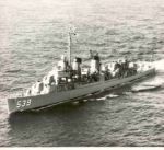 U.S.S. Tingey (DD 539), Fletcher class destroyer.